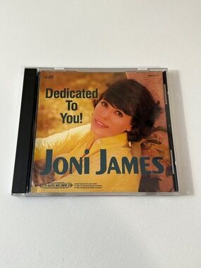 RARE - JONI JAMES - DEDICATED TO YOU - 1991 - CD